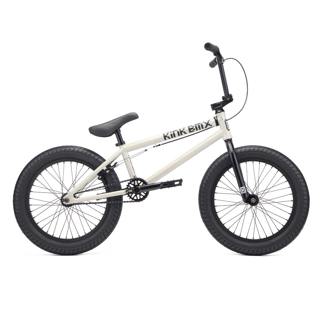 Kink 2027 Kicker 18" Bike - Glacier White