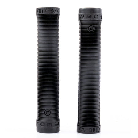 Kink Form Flangeless Grips - Black | BMX