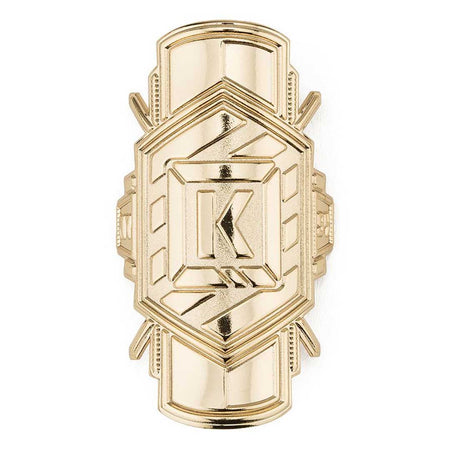 Kink K-Brick Head Tube Badge - Gold