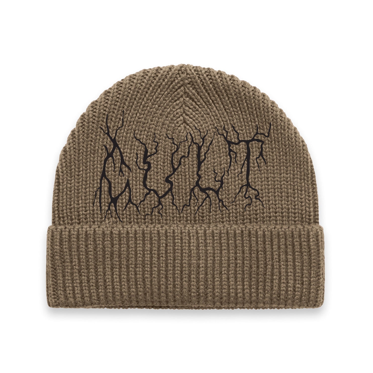 Cult Metal Beanie - Brown