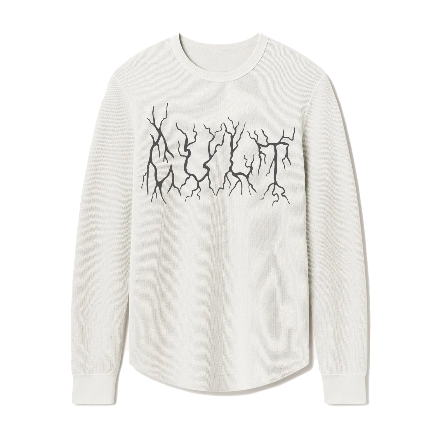 Cult Metal Thermal L/S T-Shirt - Cream