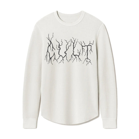 Cult Metal Thermal L/S T-Shirt - Cream