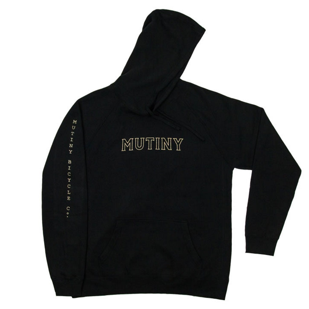 Mutiny Bold Hooded Sweatshirt - Black