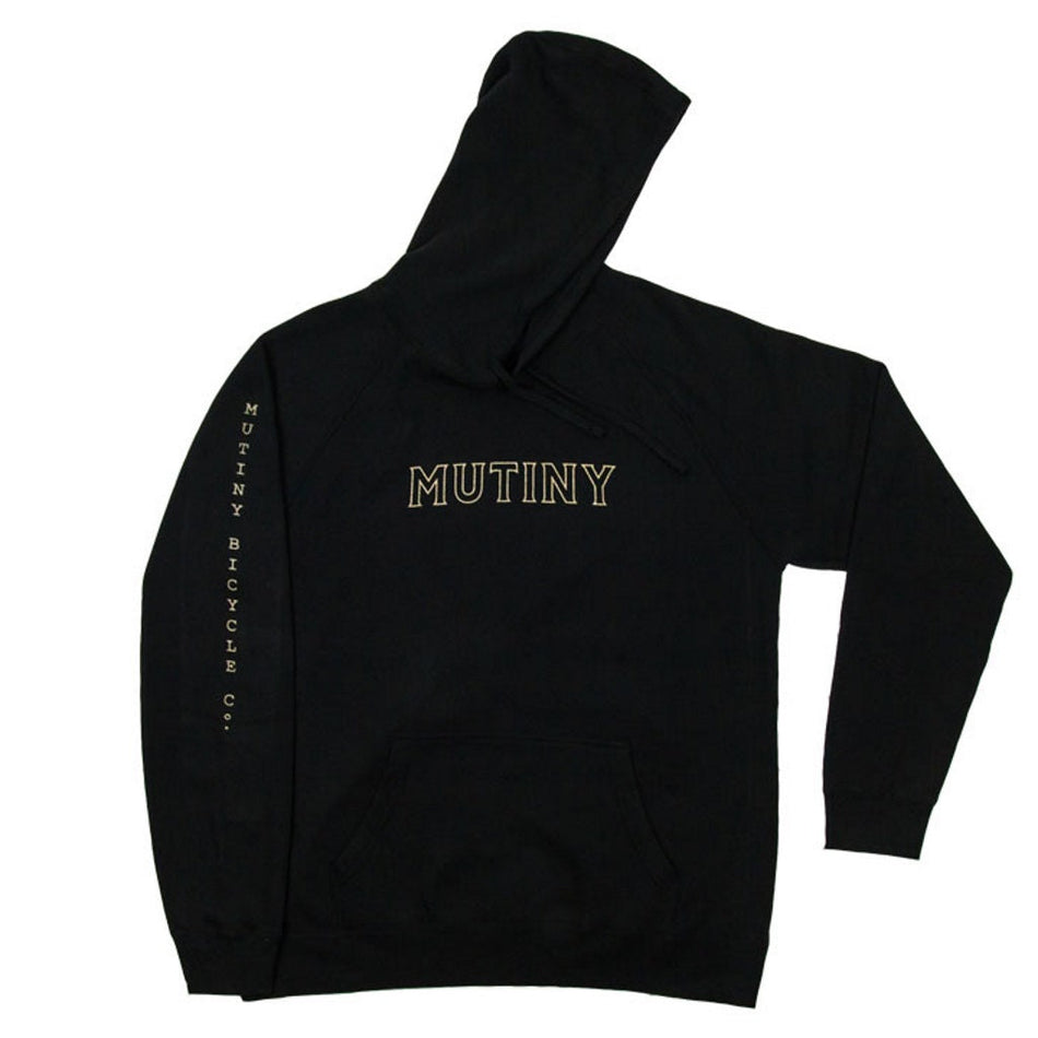 Mutiny Bold Hooded Sweatshirt - Black
