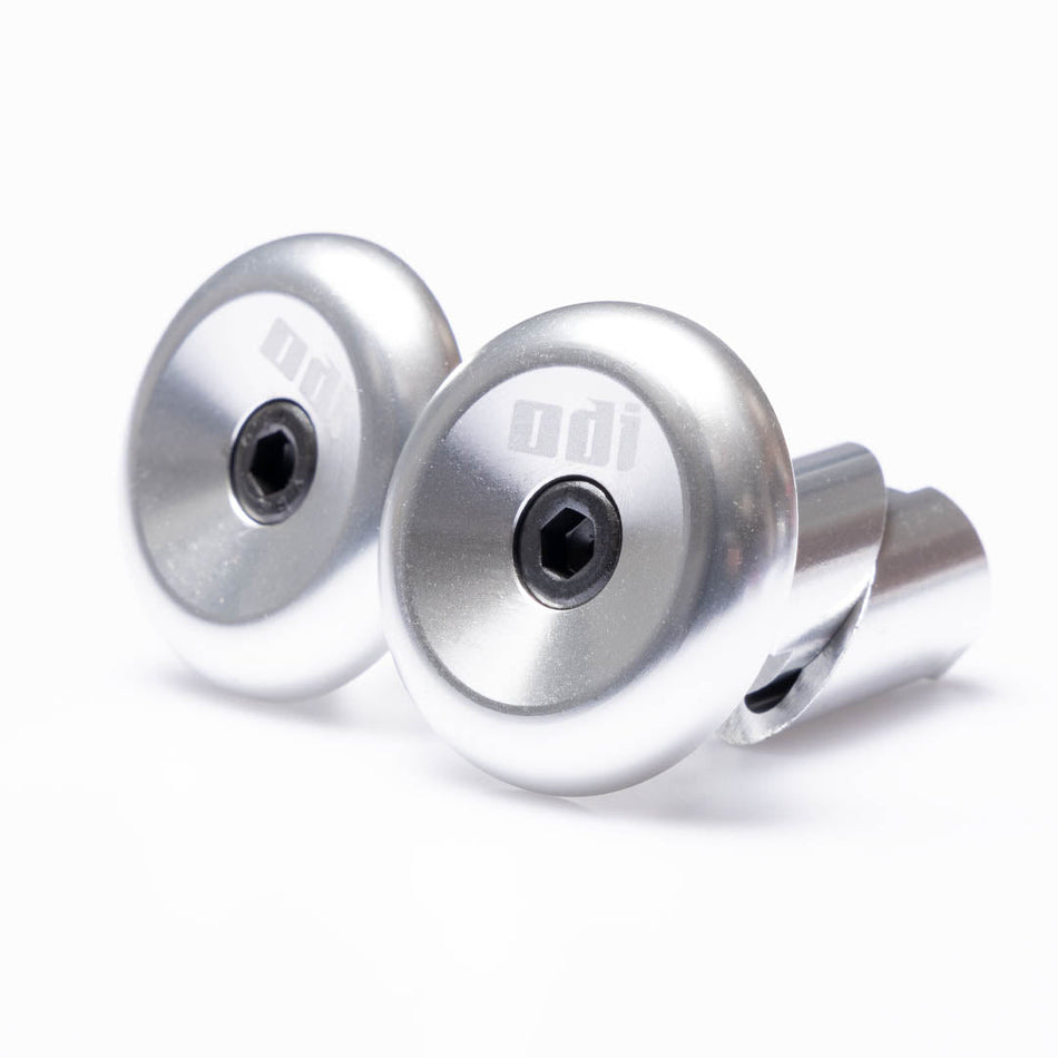ODI Aluminium Bar Ends - Silver