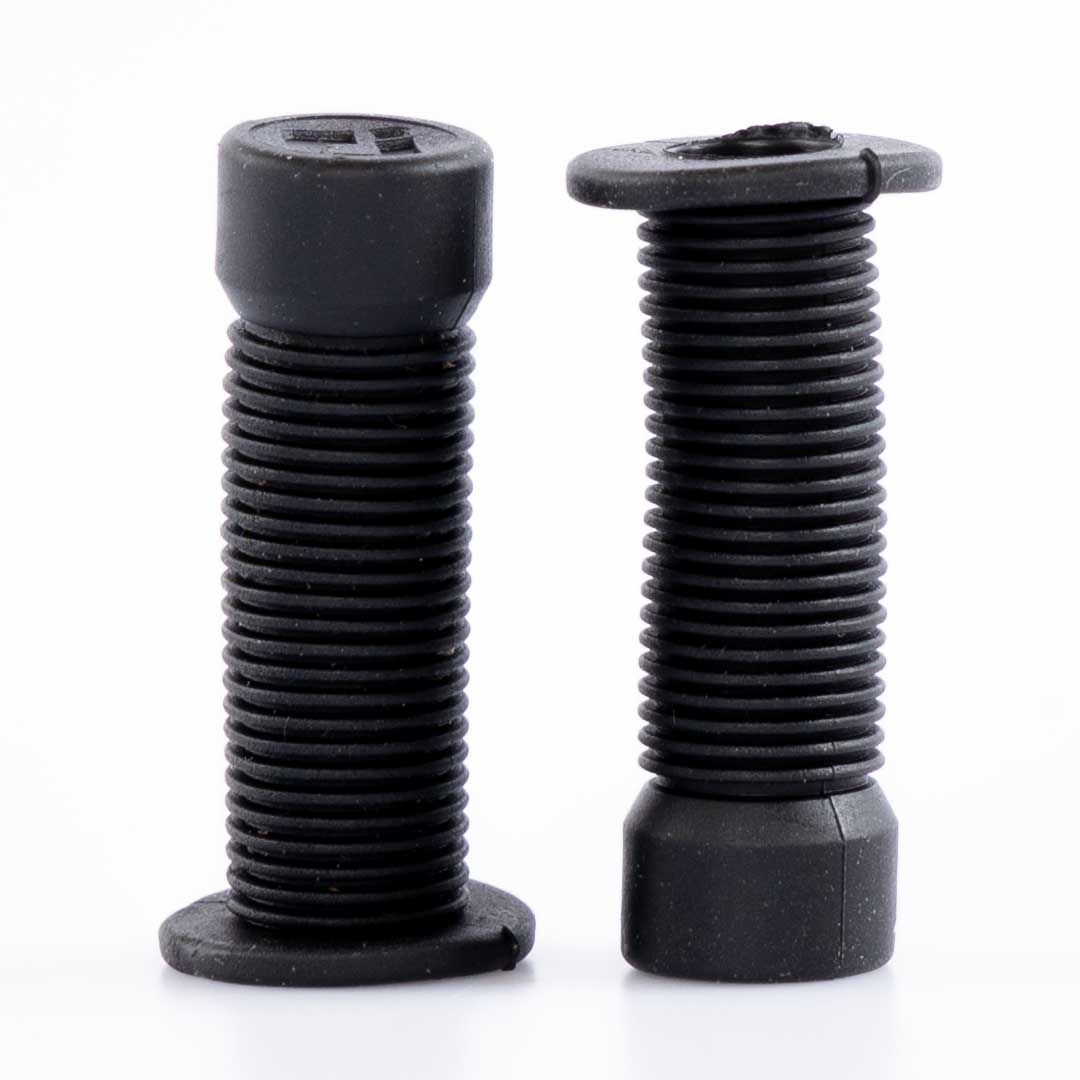ODI Longneck Grips Schrader Valve Caps - Black (Pair)
