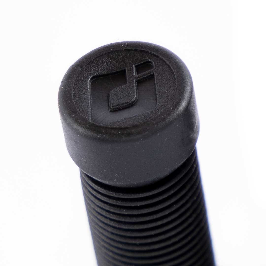 ODI Longneck Grips Schrader Valve Caps - Black (Pair)