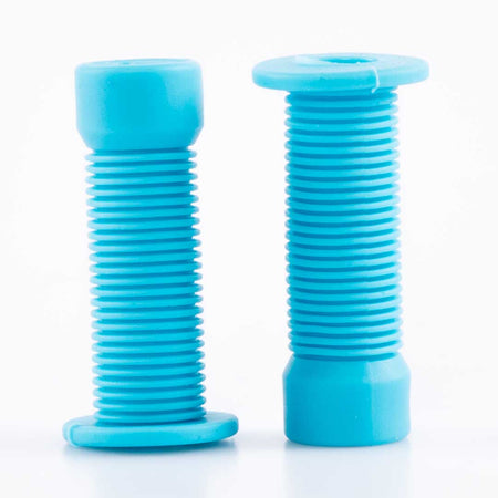 ODI Longneck Grips Schrader Valve Caps - Light Blue (Pair)