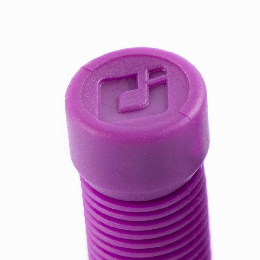 ODI Longneck Grips Schrader Valve Caps - Purple (Pair)