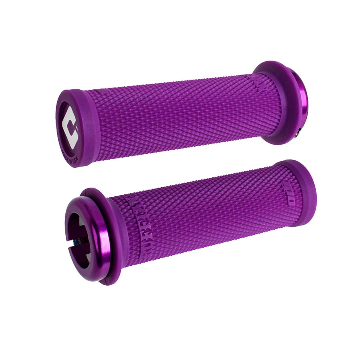 ODI Ruffian Mini V2.1 Lock On Grips - Purple 110mm