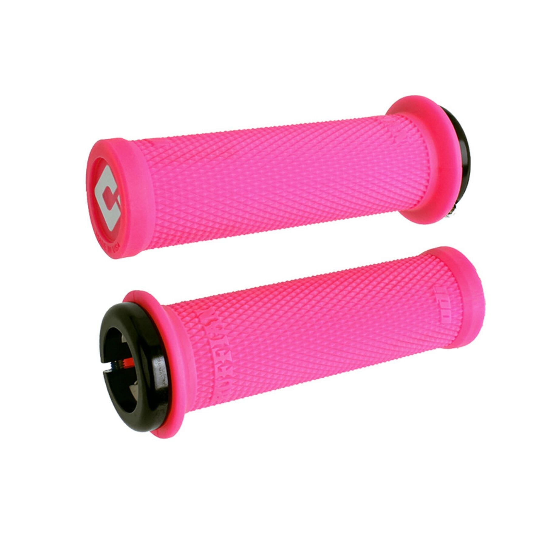 ODI Ruffian Mini V2.1 Lock On Grips - Pink 110mm