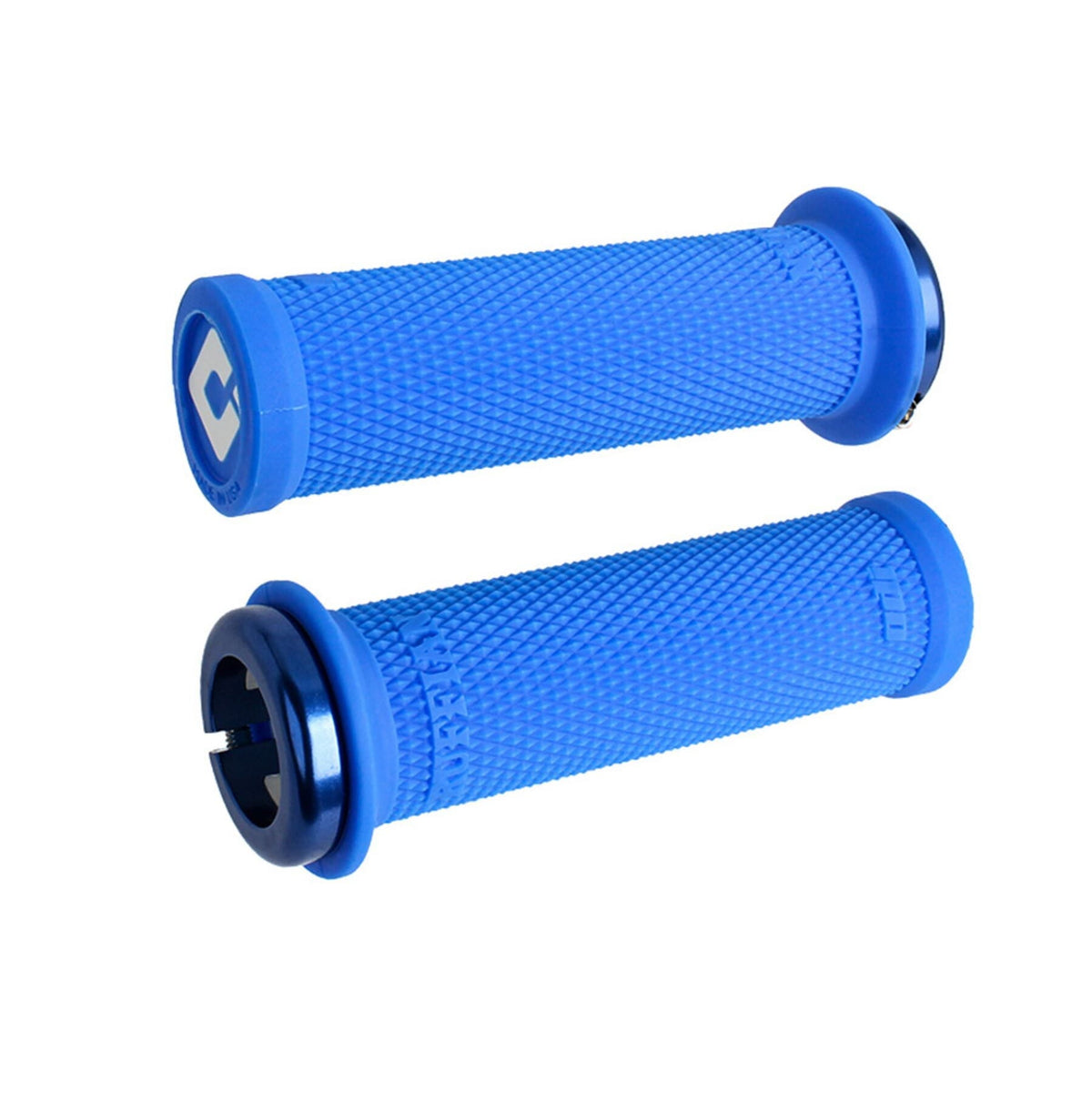 ODI Ruffian Mini V2.1 Lock On Grips - Blue 110mm