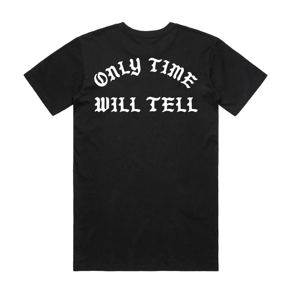 Cult Time Will Tell Tee - Black