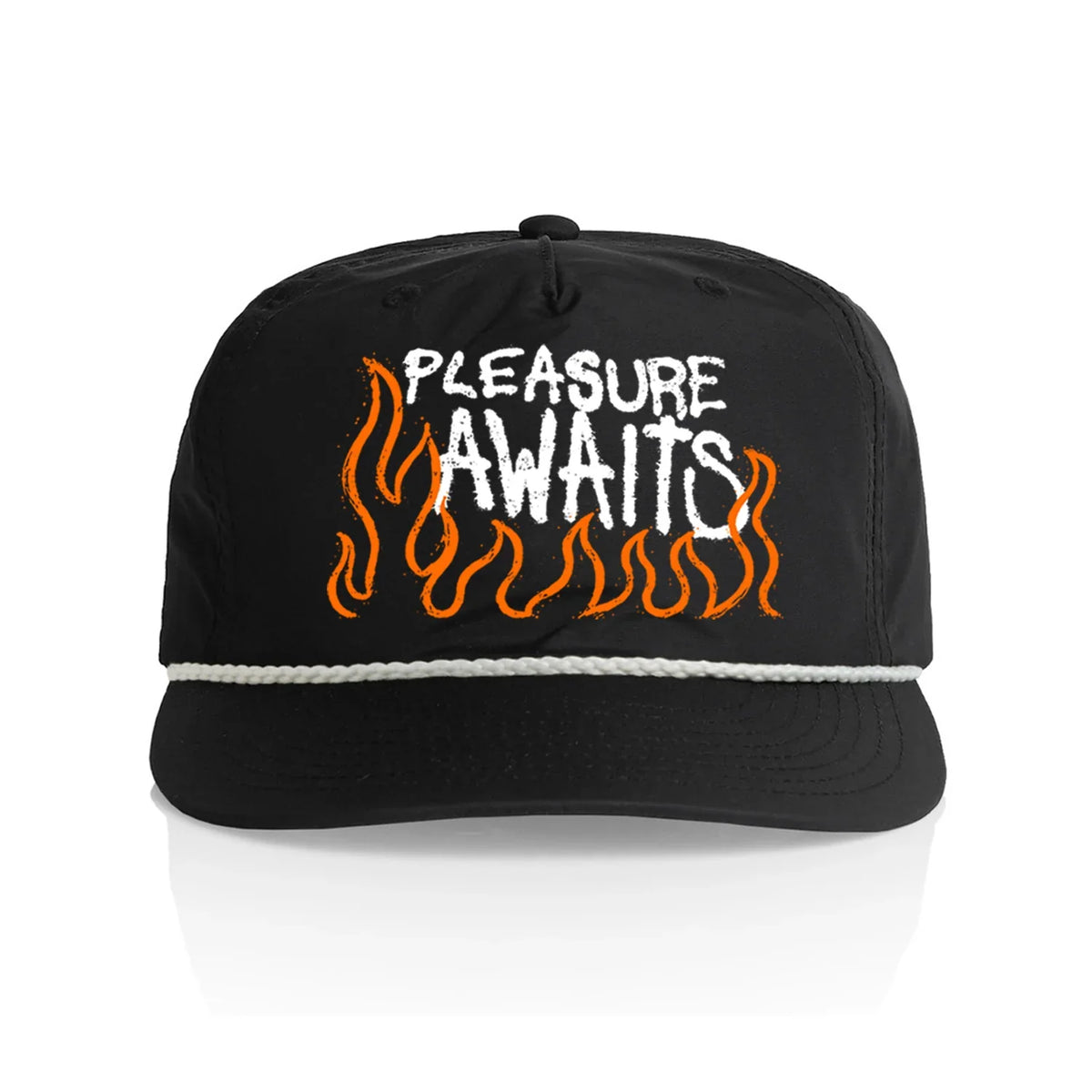 Cult Pleasure Awaits Rope Cap - Black