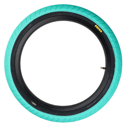 Primo 555C Tyre 20" - Teal With Black Sidewall 2.45"