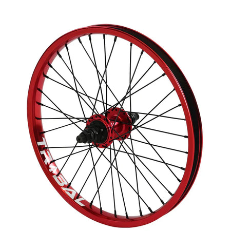 Tribal BMX Tribal 18" RHD Cassette Rear Wheel - Red