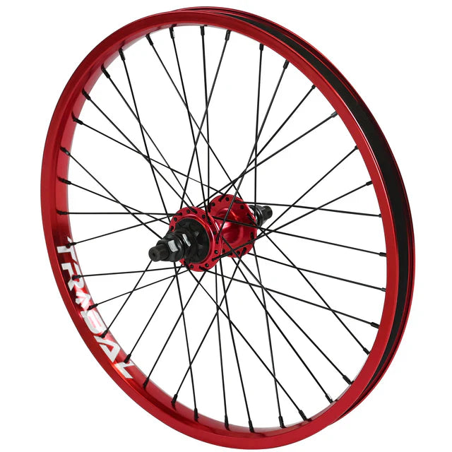 Tribal BMX Tribal RHD Cassette Rear Wheel - Red