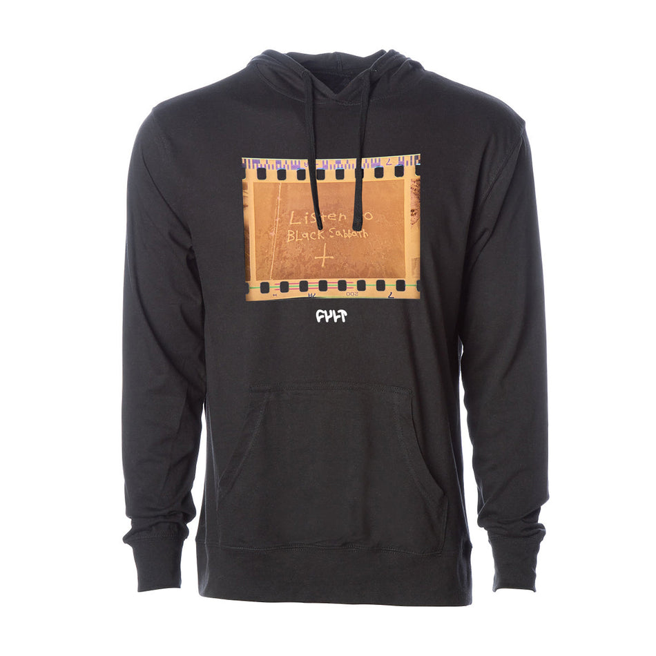Cult Sabbath Long Sleeve Hooded T-Shirt Black