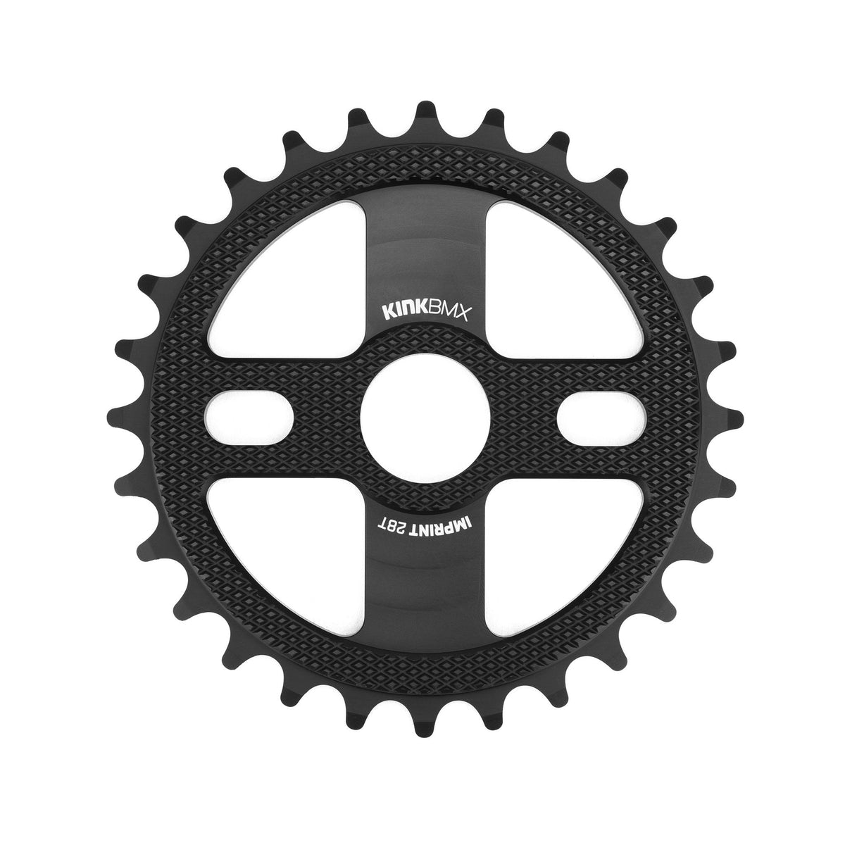 Kink Imprint Sprocket - Matt Black