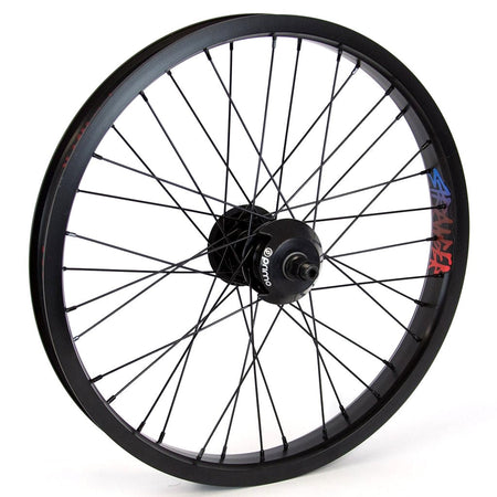 Stranger RHD Crux V2 Cassette rear wheel Black hub with black XL rim 9 tooth