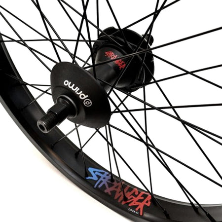 Stranger LHD Crux V2 Rear Wheel - Black Hub With Black XL Rim 9 Tooth