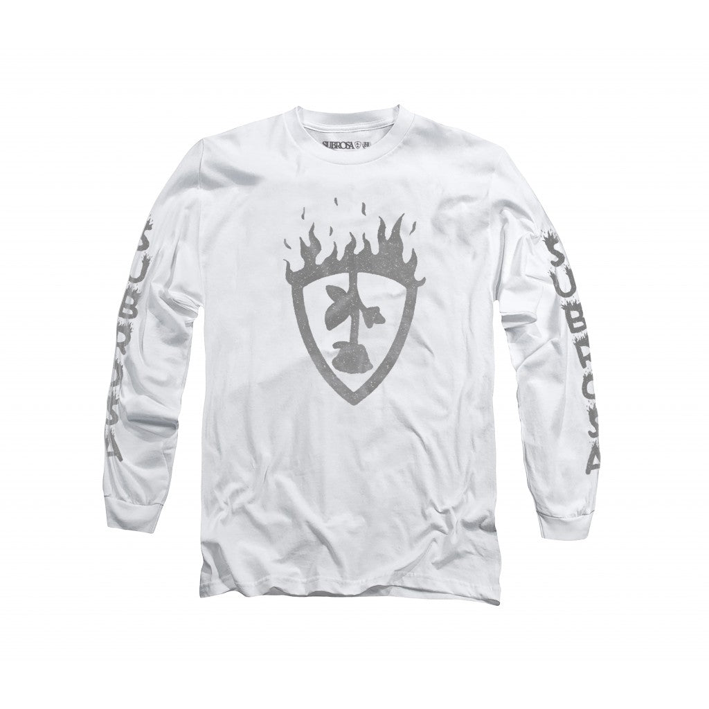 Subrosa Fuego L/S T-Shirt - White