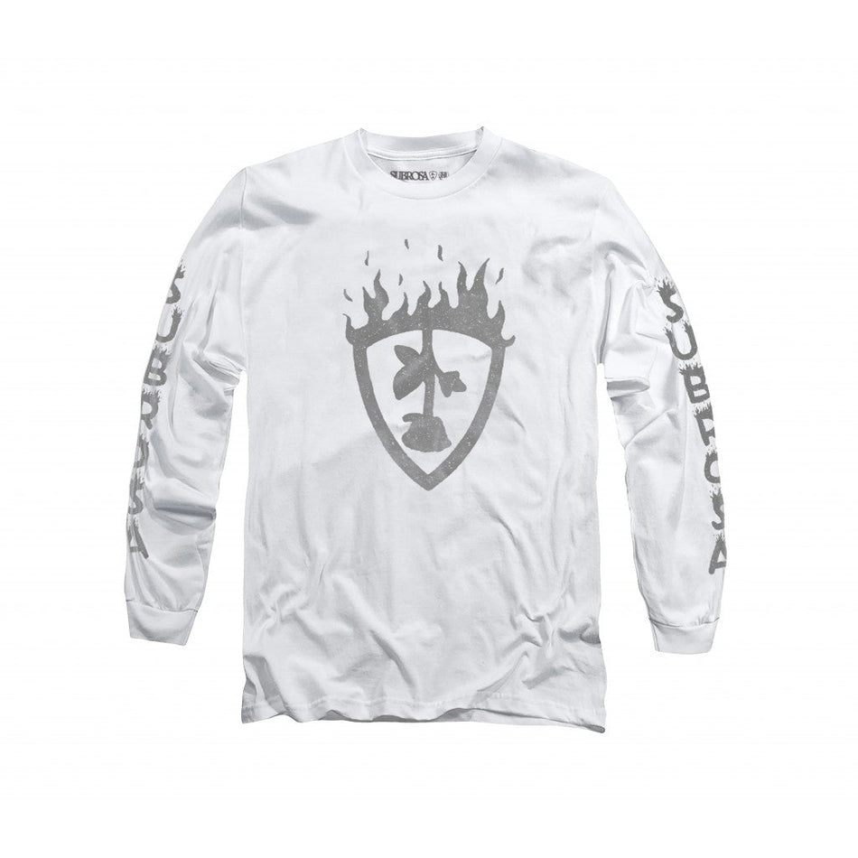 Subrosa Fuego L/S T-Shirt - White