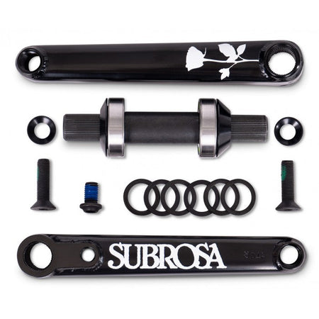 Subrosa Rose 19mm Cranks - Matt Black