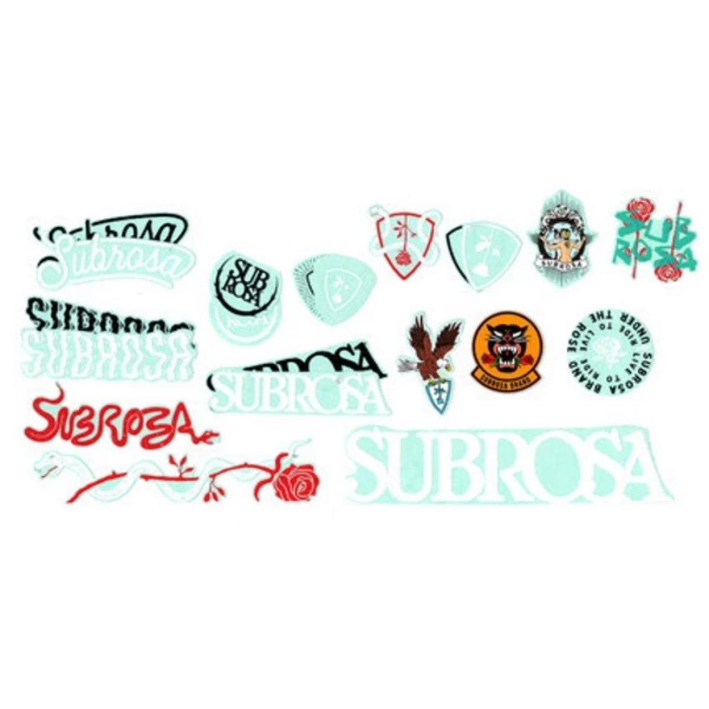 Subrosa 2018 Sticker Pack