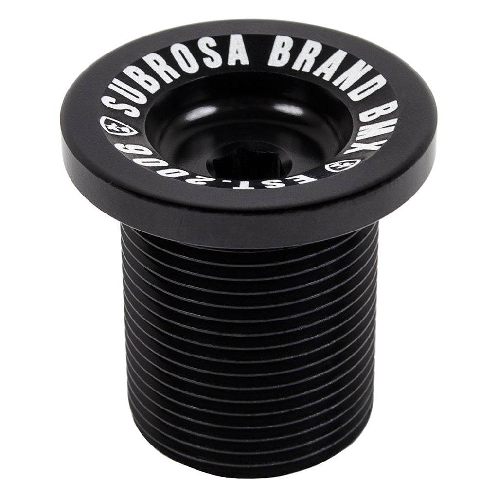 Subrosa Bitchin Fork 2 Top Cap - Black | BMX