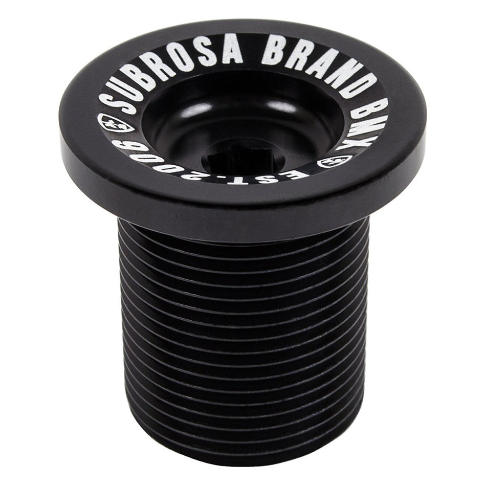 Subrosa Bitchin Fork 2 Top Cap - Black | BMX