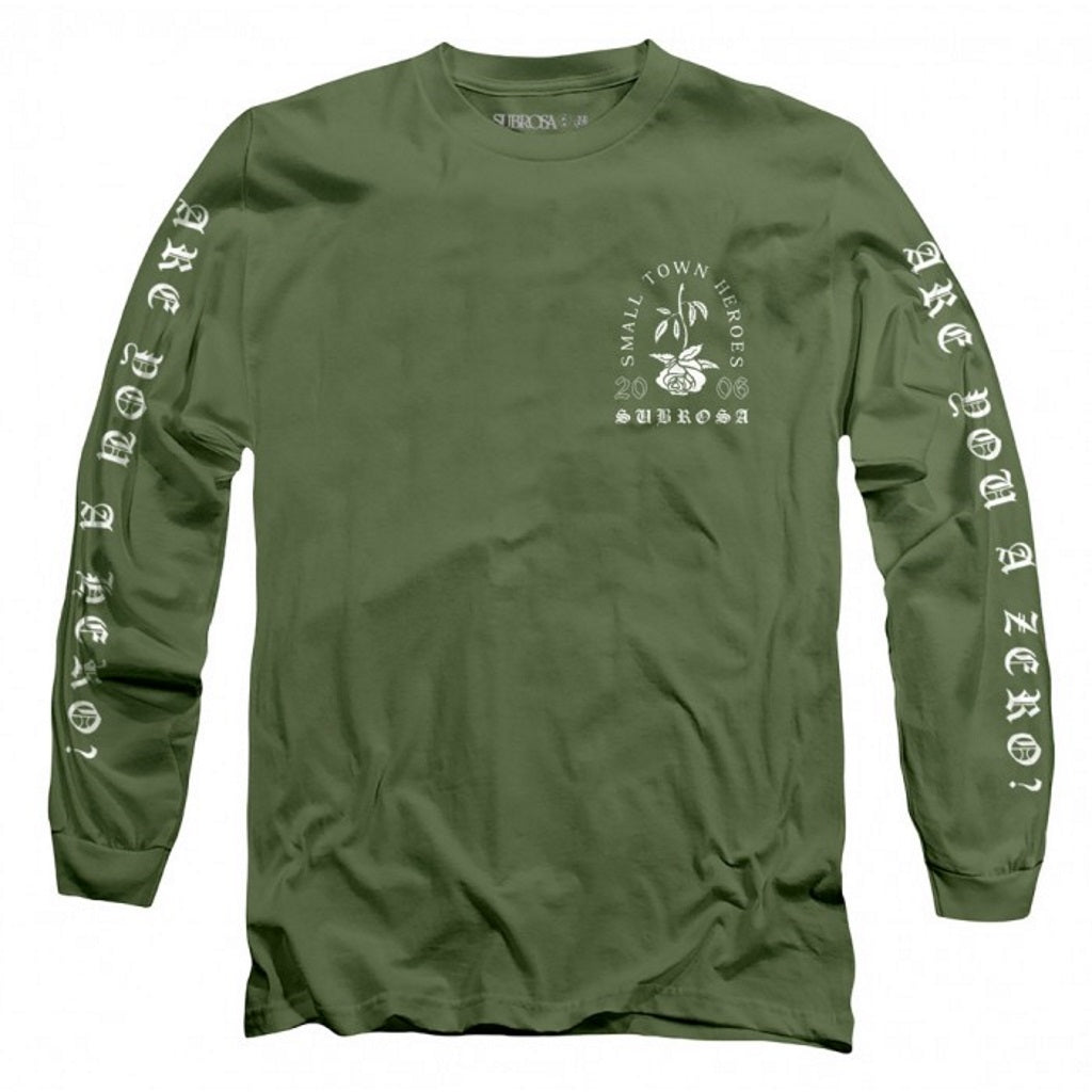 Subrosa Heroes L/S T-Shirt - Military Green