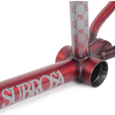 Subrosa MR1 Frame - Satin Trans Red
