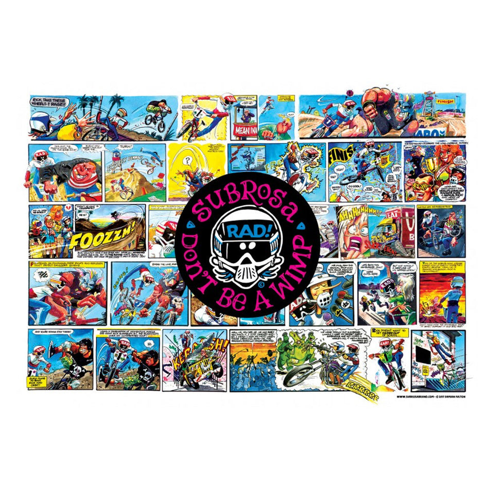 Subrosa X Radical Rick Poster 17" x 24" | BMX