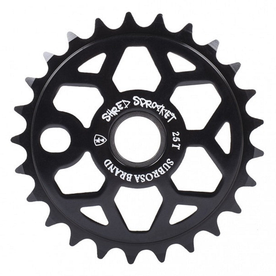 Subrosa Shred Sprocket - Black 25 Tooth