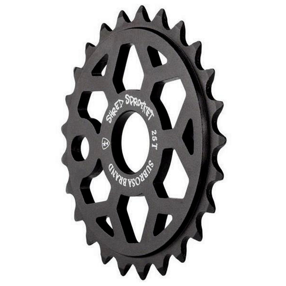 Subrosa Shred Sprocket - Black 25 Tooth