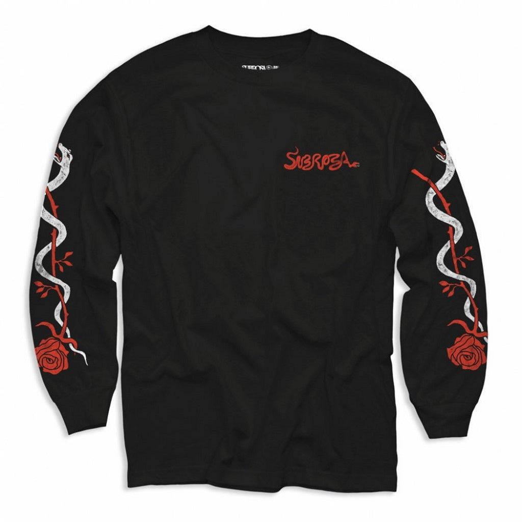 Subrosa Slither Longsleeve T-Shirt - Black