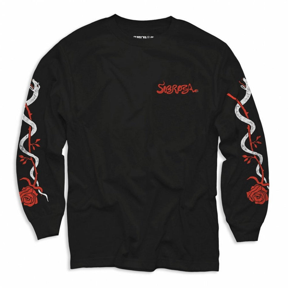 Subrosa Slither Longsleeve T-Shirt - Black