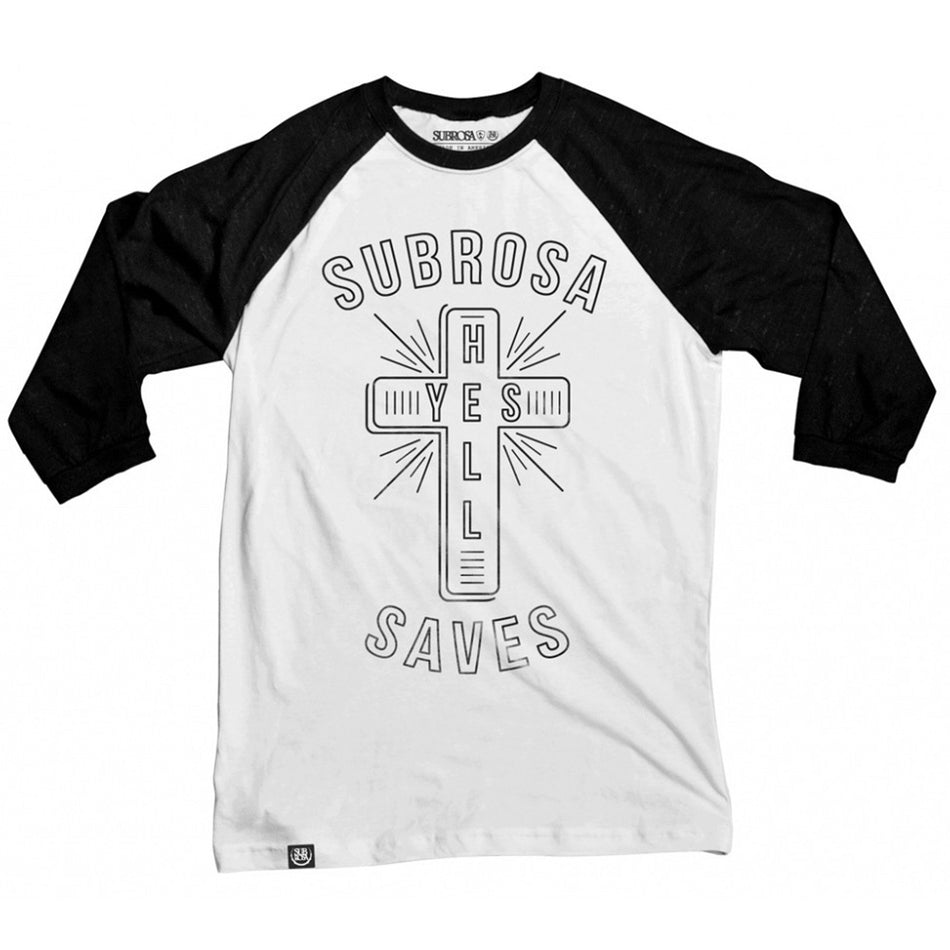 Subrosa Saves 3/4 sleeve t-shirt