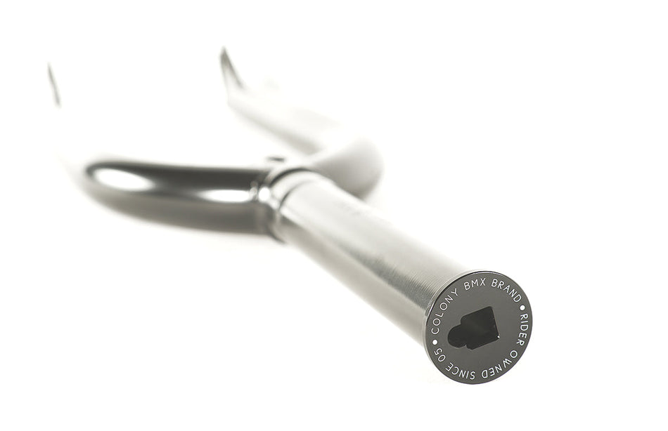 Colony Sweet Tooth Alex Hiam Forks Chrome Plated   (WITH Brake Mounts)