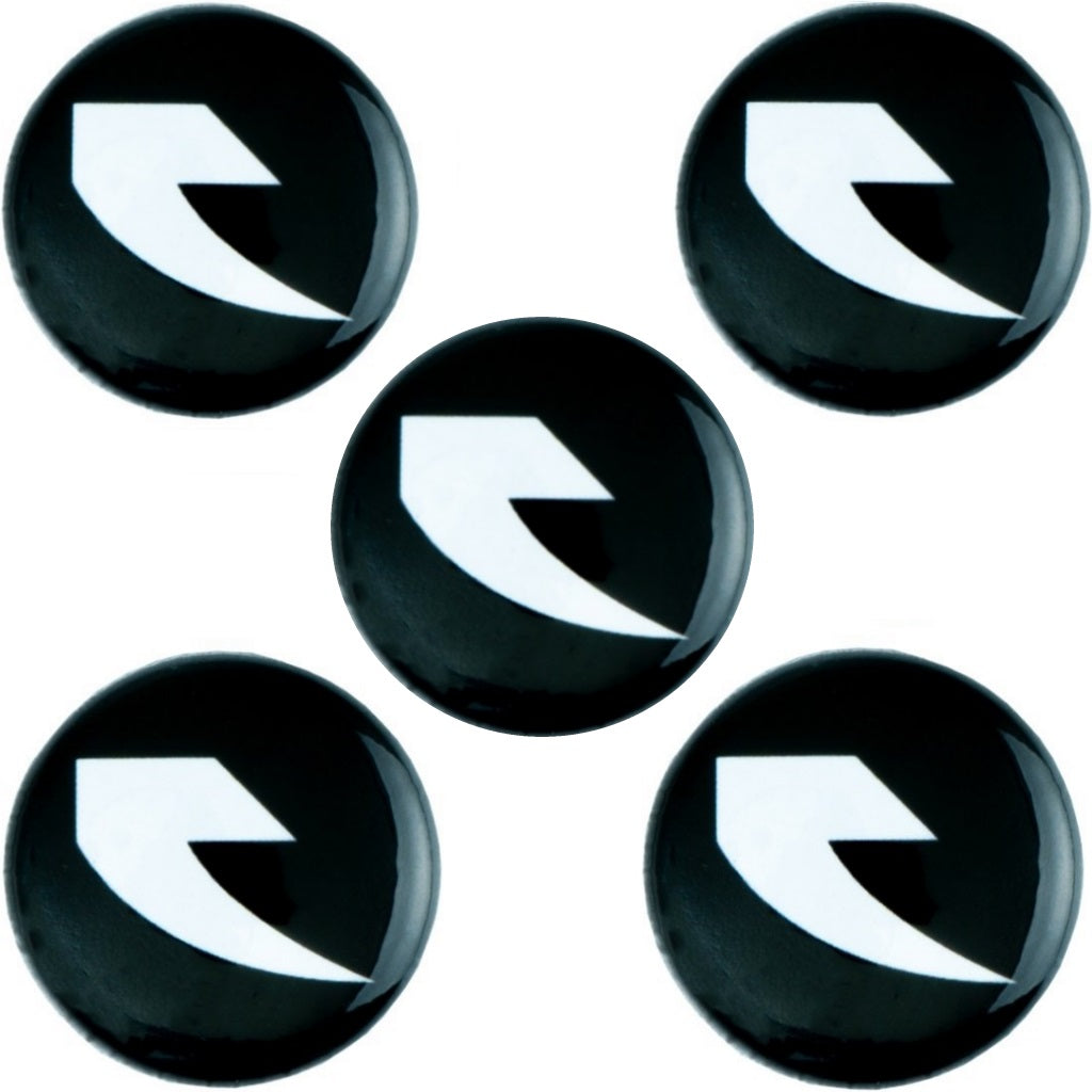 Tall Order Logo Pin Badge (Pack Of 5) - Black