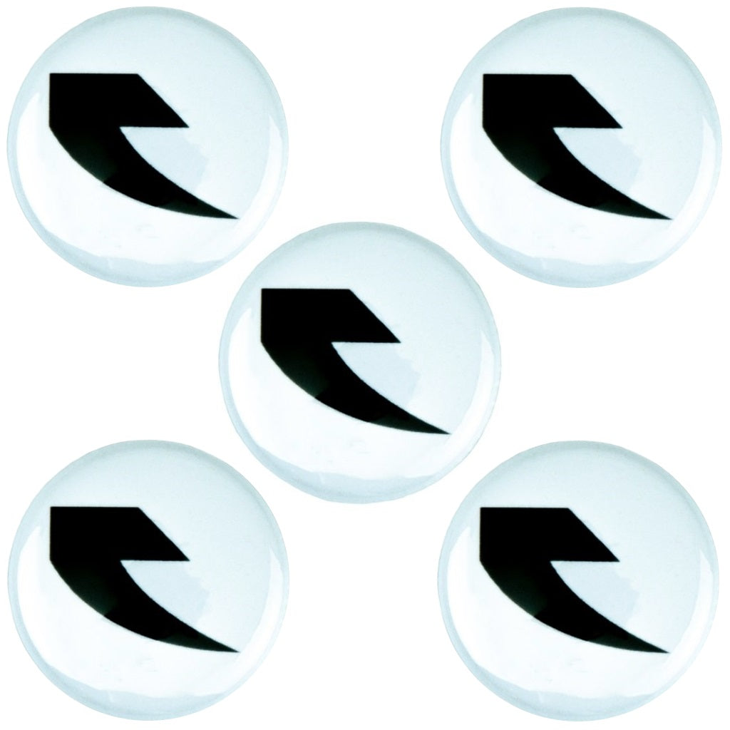 Tall Order Logo Pin Badge (Pack Of 5) - White
