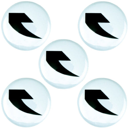 Tall Order Logo Pin Badge (Pack Of 5) - White