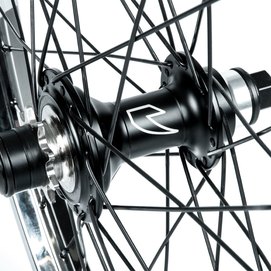 Tall Order Dynamics RHD Cassette Wheel - Black With Chrome Rim 9 Tooth