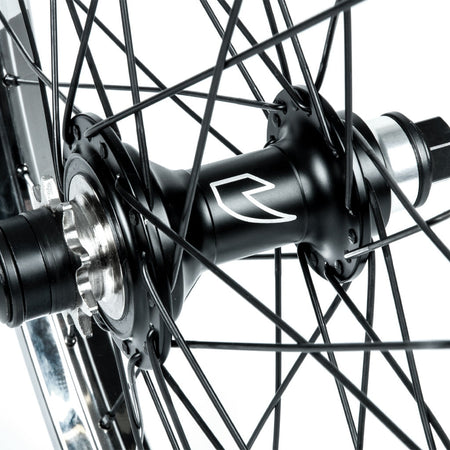 Tall Order Dynamics RHD Cassette Wheel - Black With Chrome Rim 9 Tooth