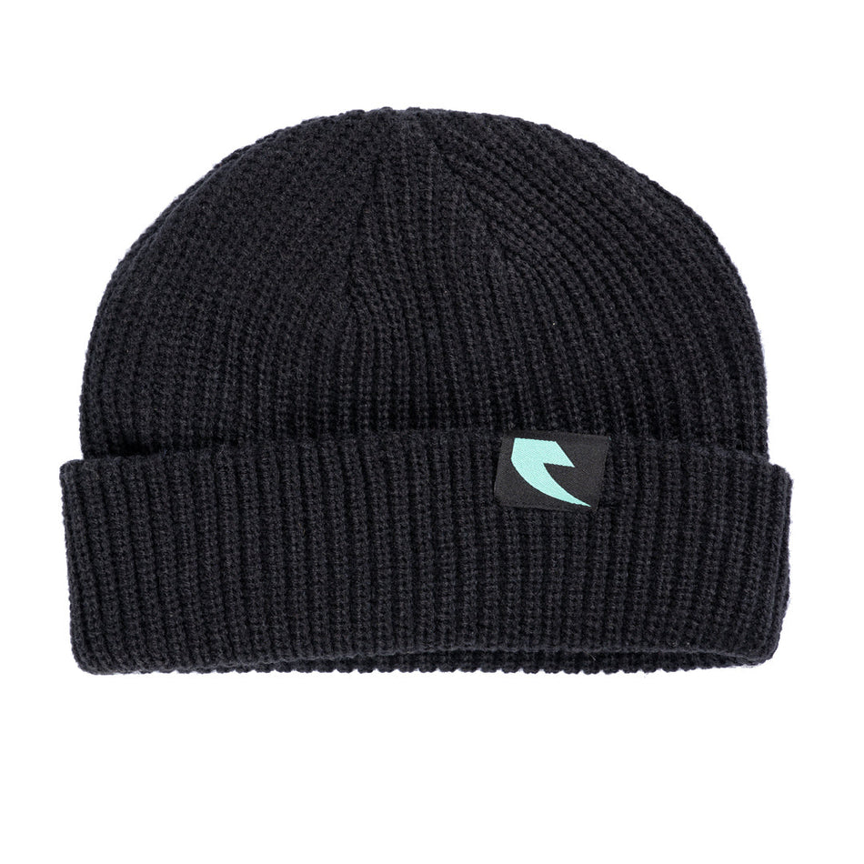 Tall Order Teal Logo Beanie - Black | BMX