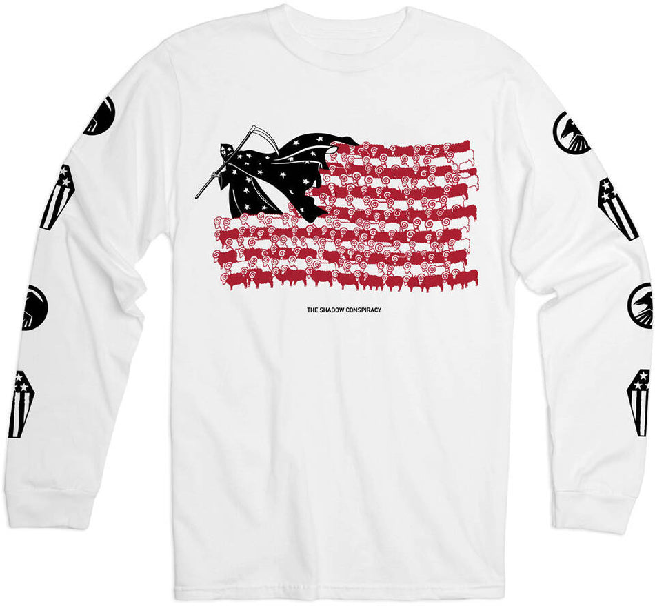 Shadow BCWYF L/S T-Shirt - White | BMX
