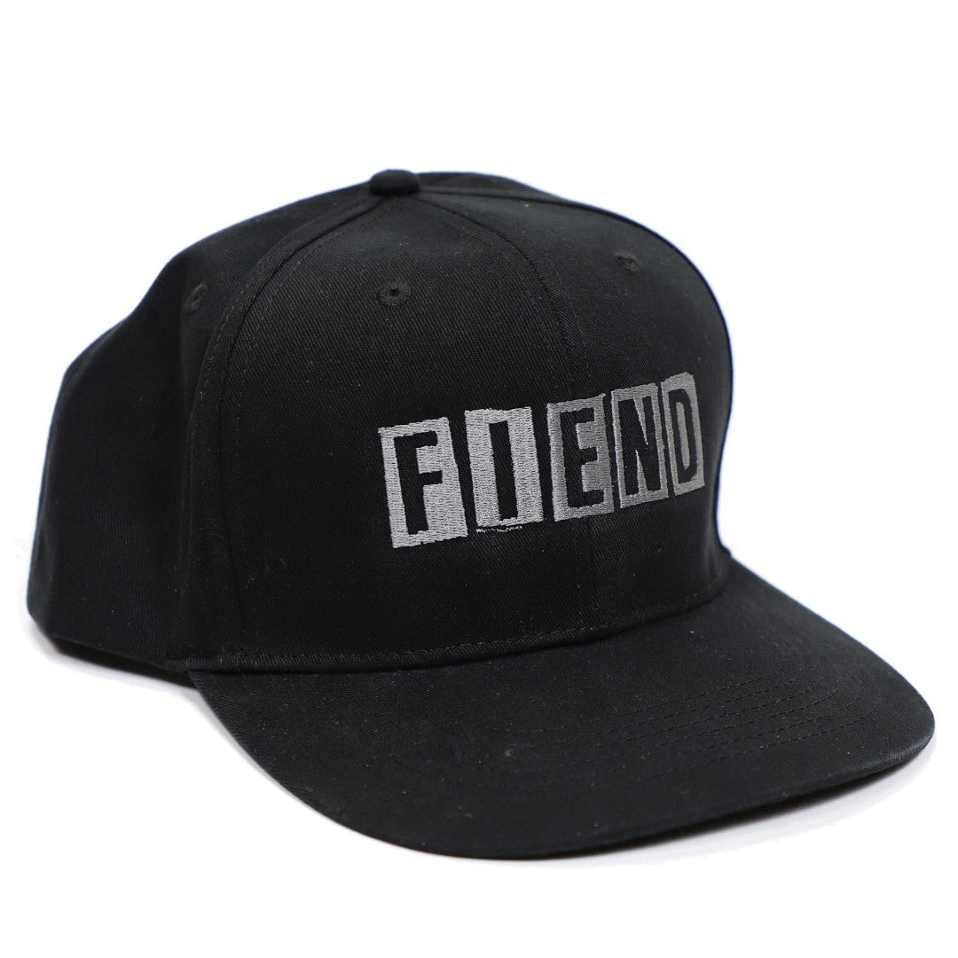 Fiend Ransom Snap Back Cap - Black