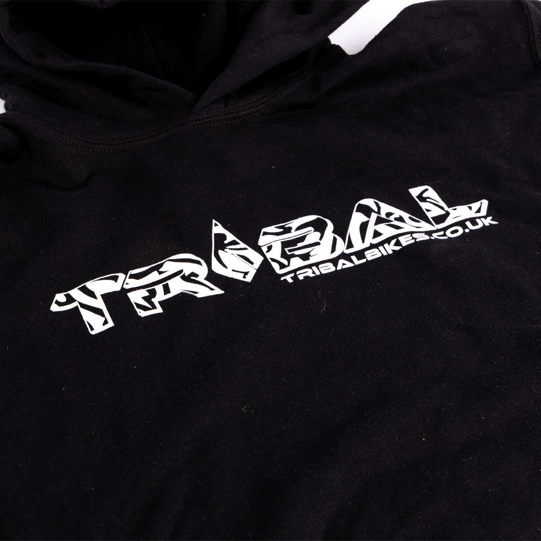 Tribal BMX Tribal Zebra Kids Hoodie - Black 12-13 Years