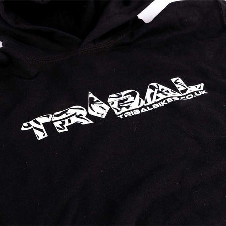 Tribal BMX Tribal Zebra Kids Hoodie - Black 12-13 Years